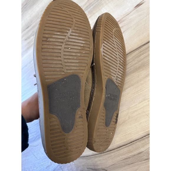 Johnston & Murphy sheepskin tan Chukka boots - Picture 6 of 8